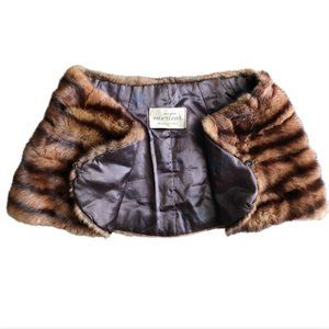 Morton's Genuine Fur Shoulder Wrap